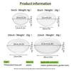 Transparent Horticultural Plant Pot Base Anti-Slip Circular Household Pot Tray Waterproof Plastic Water Storage Stain Drainage