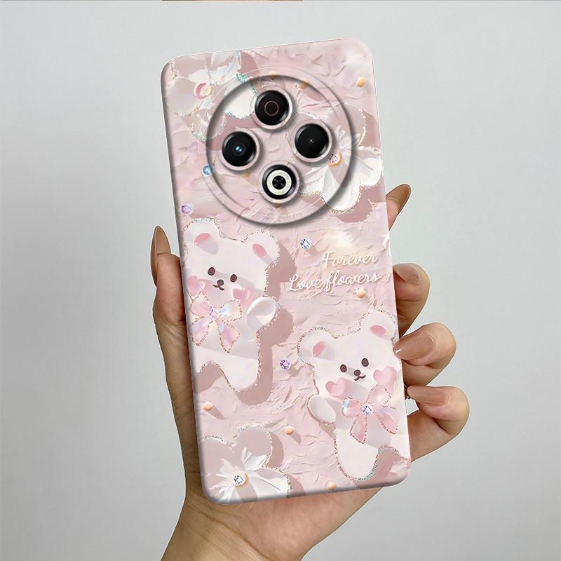 For Tecno Spark 30 4G KL6 Phone Case Cover Silicone Sweet Painted Shell Cartoon Funda Lovely Printed Protective Casing Coque