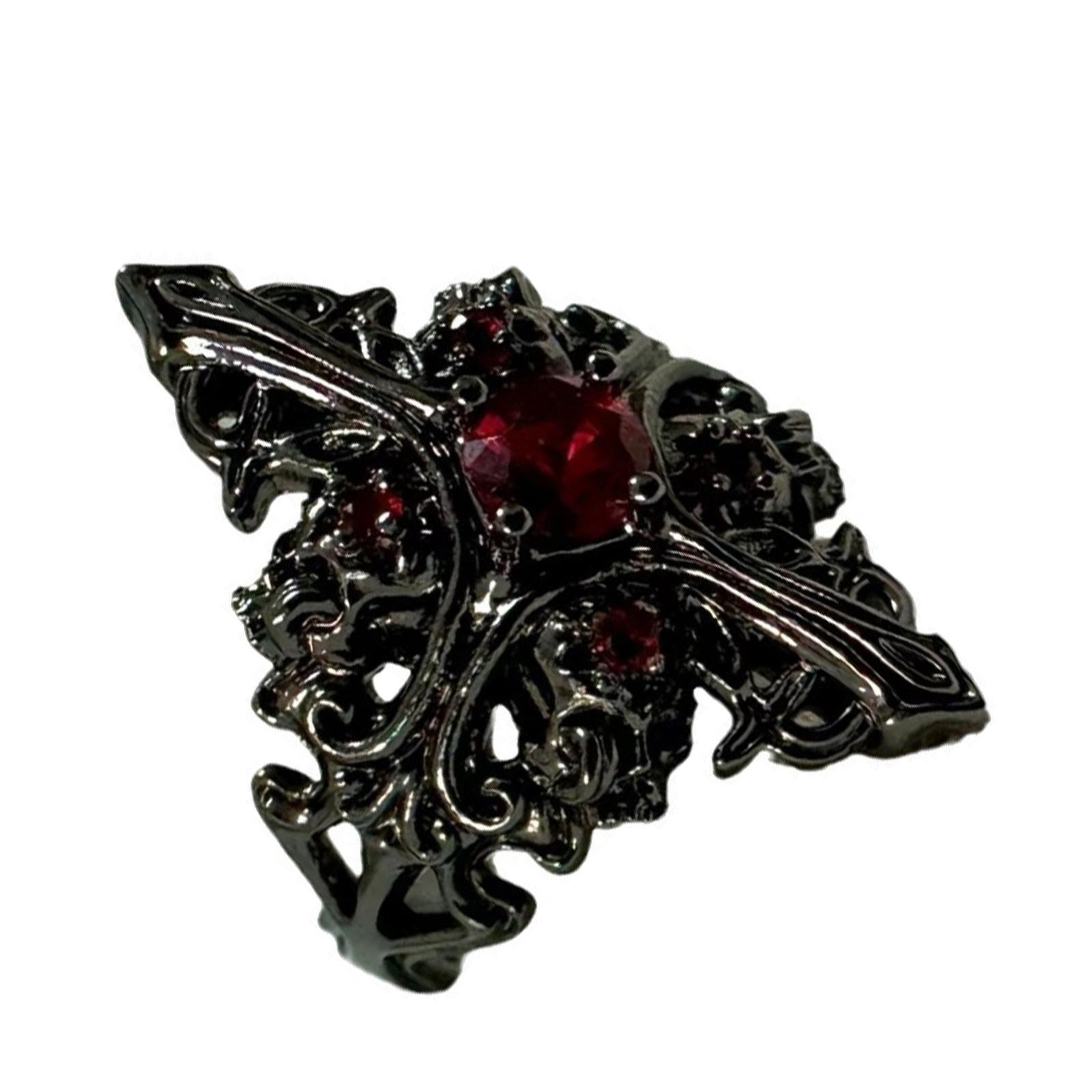 

Винтажные кольца Удобные кольца Готический аксессуар для рук Изысканные кольца Подходят для повседневной носки и различных случаев