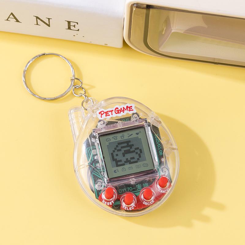 Mini Virtual Pet Game Console: Handheld Electronic Toy Keychain