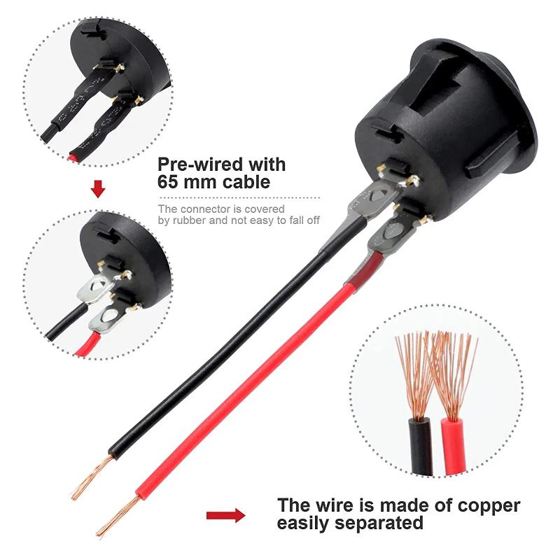 Mini Electrical Switch for DIY Projects and Pre-wiring - Convenient and Compact