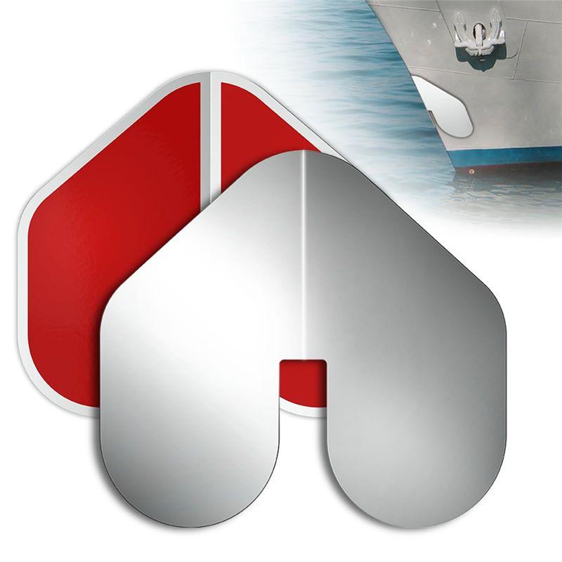 Aug. 2 Pcs Stainless Steel Bowguard For Boats Boatbow Protector With Adhesive Boat Keel Guard For Protecting Boat Ship