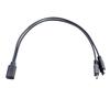 Type-C To Type-C&Micro To 2 Male 5P Female Y Splitter Charging Extension Cable
