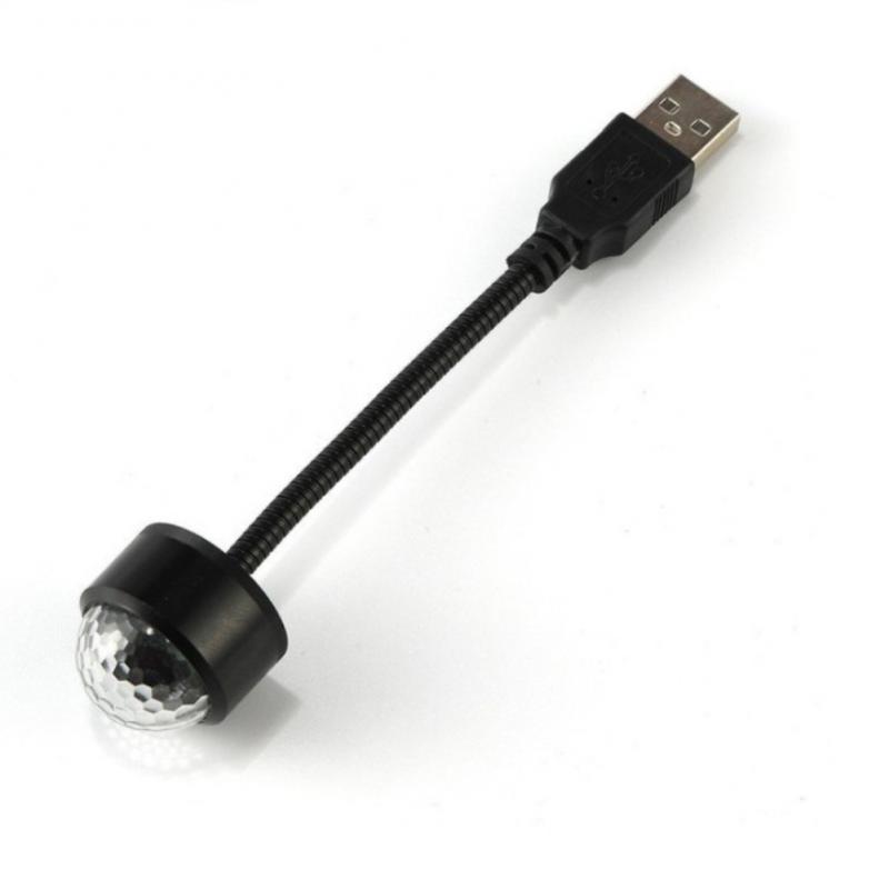 

Декоративное освещение салона автомобиля 7 цветов Полная проекция звезд Окружающий свет Романтичные светодиодные аксессуары для салона автомобиля Атмосферный свет чёрный