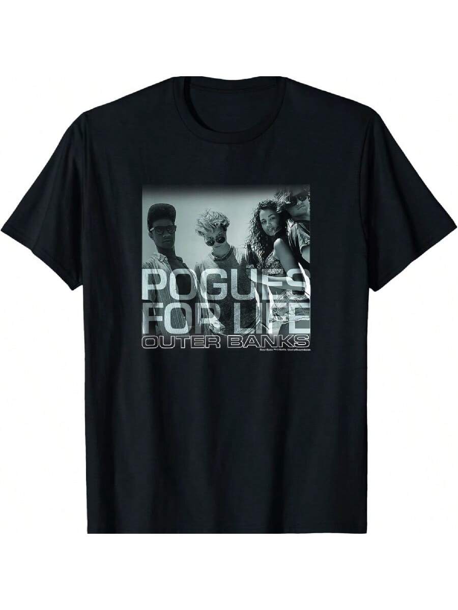 

Outers Banks Pogues For Life T-Shirt XXXXXL чёрный