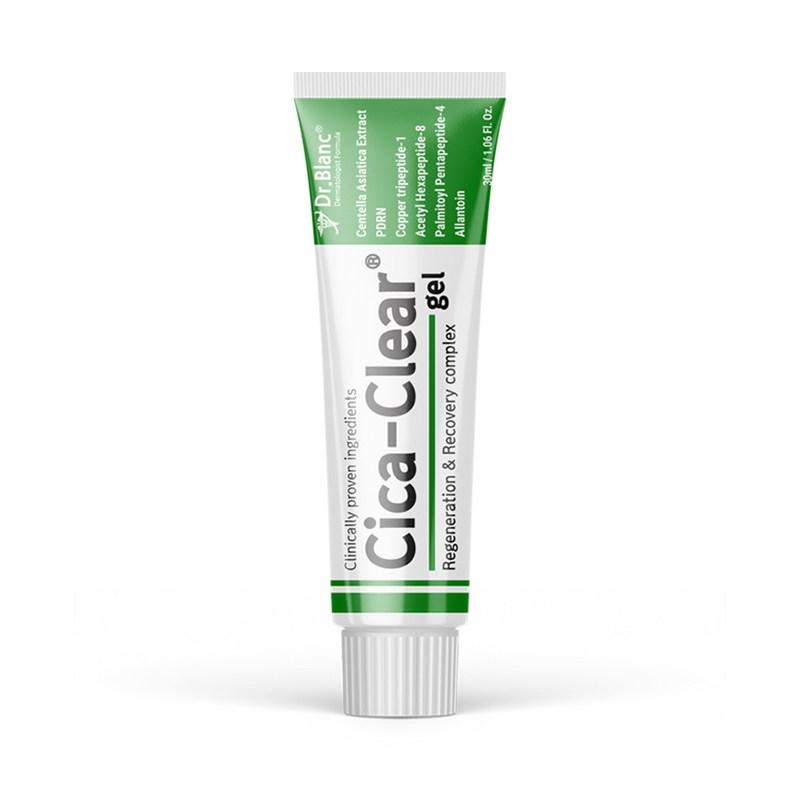 Dr. Blanc Cica Clear Gel, Soothing Gel for Skin Redness Improvement and Barrier Strengthening, PDRN Centella Asiatica Extract, 1 pcs, 30ml