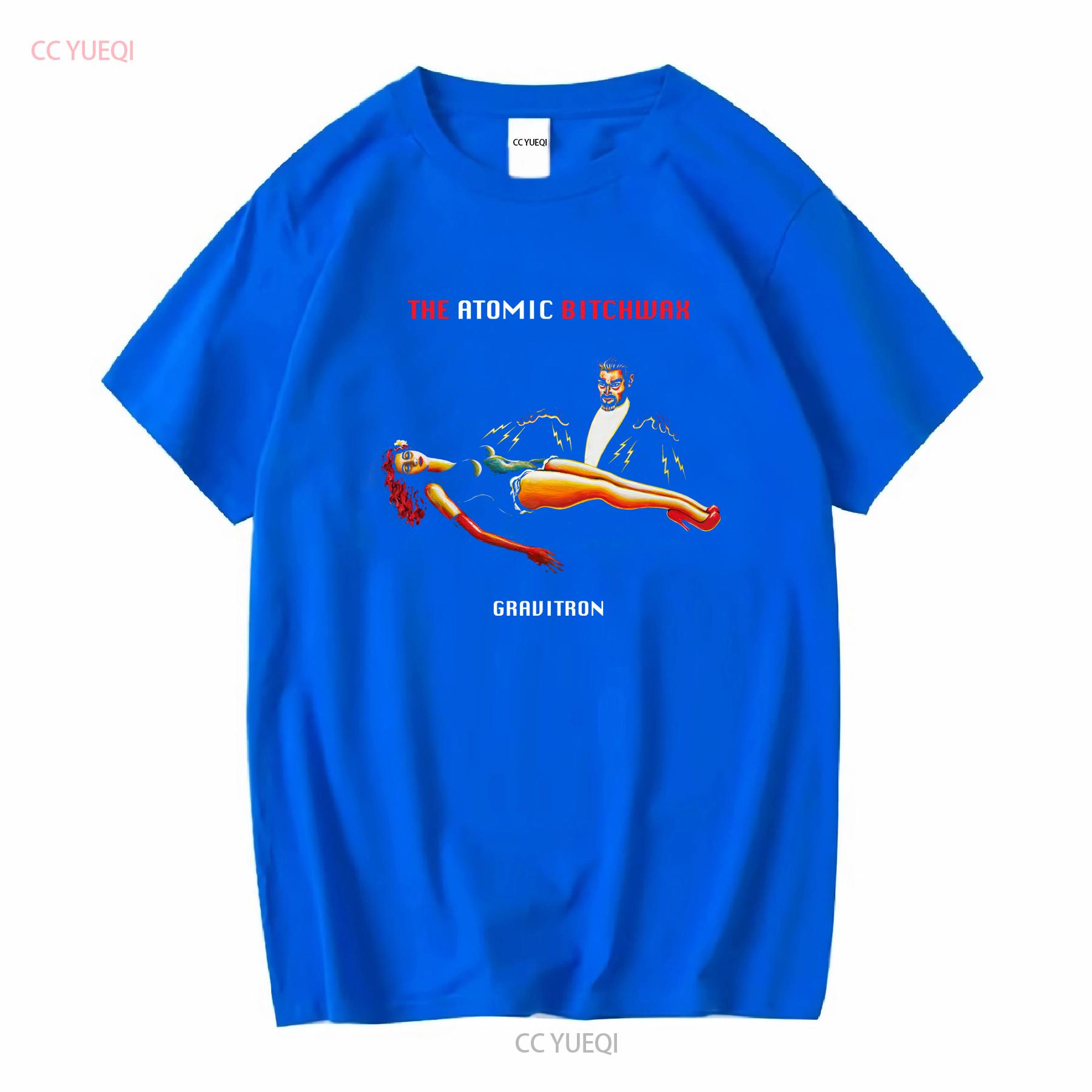 New The Atomic Bitchwax Gravitron T Shirt Classic Black S 5XL KE294 vintage Washed Slightly Top For Everyday Wear Breathable S