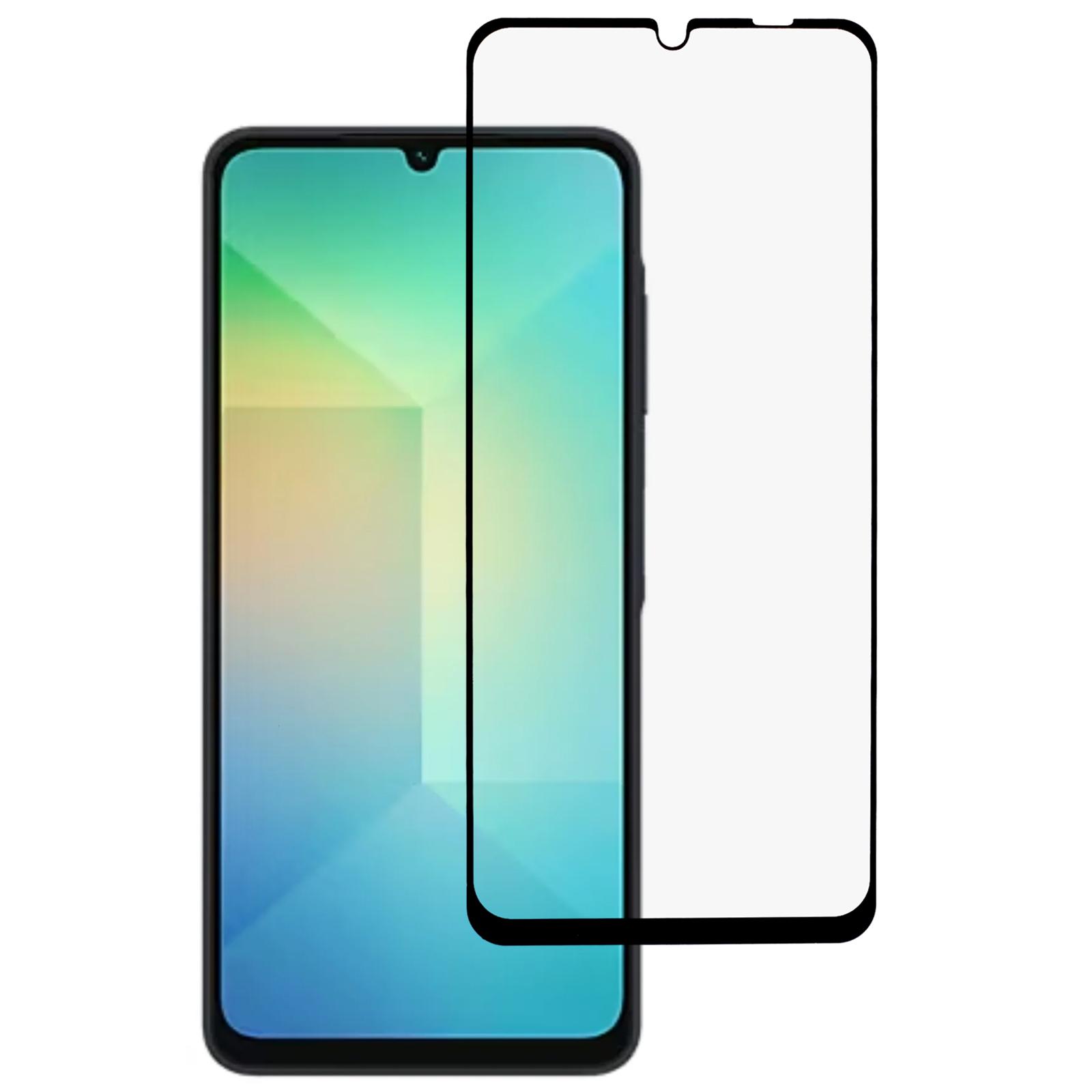 

For Samsung Galaxy A06 4G/A06 5G Screen Protector 9D Side Glue Full Covering Tempered Glass Film Type A