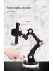 Universal Car Phone Holder with Rotating Suction Cup for Dashboard/Windshield - Shockproof, Fits Cars & Vans
