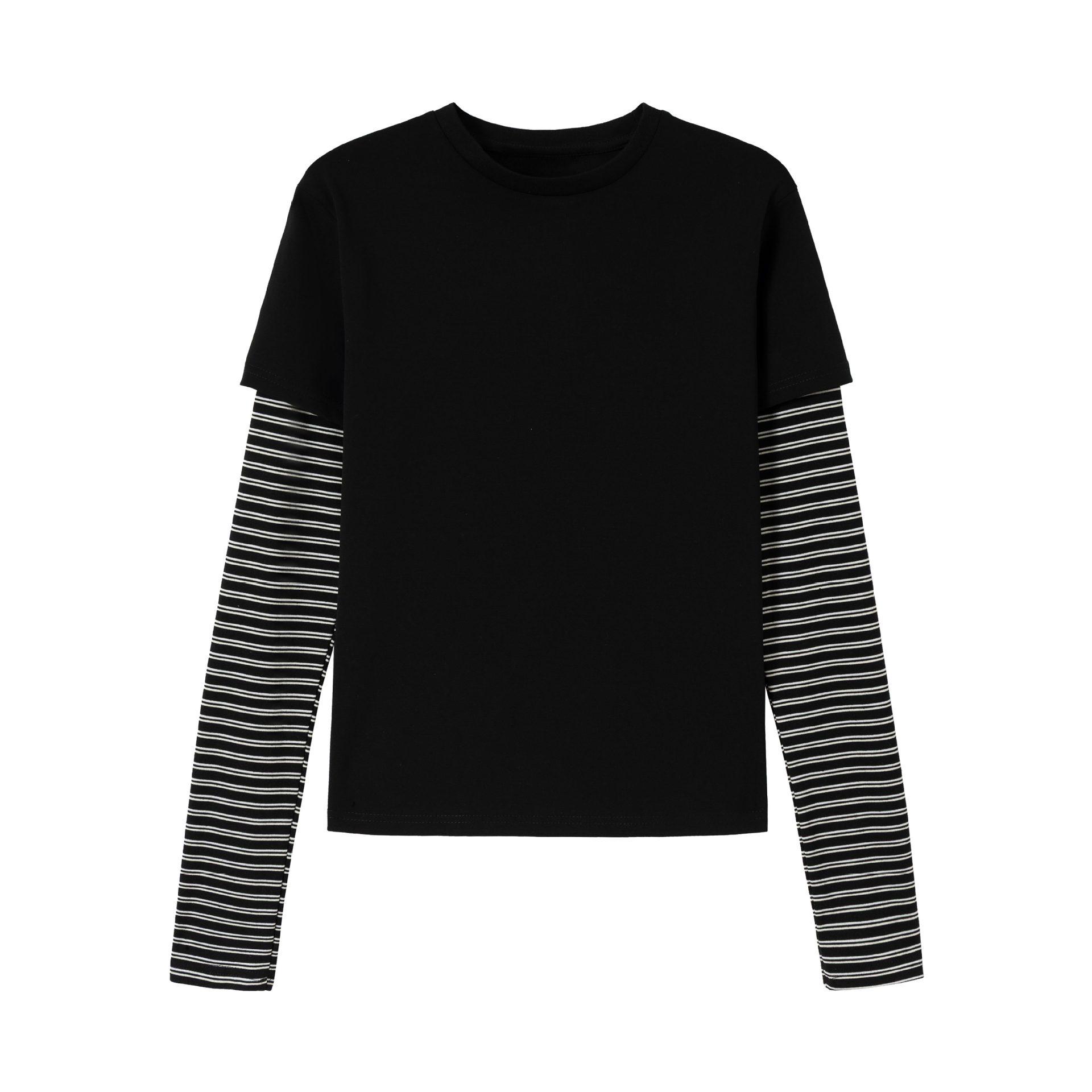 Men s American Retro Striped Patchwork Hoodie - Spring Arrival Casual Long Sleeve Top M