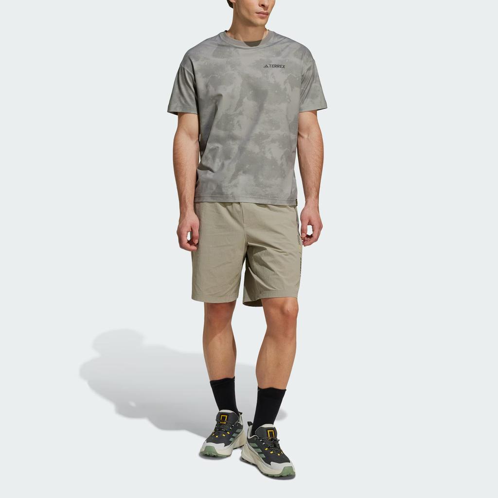 adidas X National Geographic Collaboration Disney AEROREADY UF Outdoor Quick-Dry Round Neck Short Sleeve T-Shirt Unisex Tops JD5958