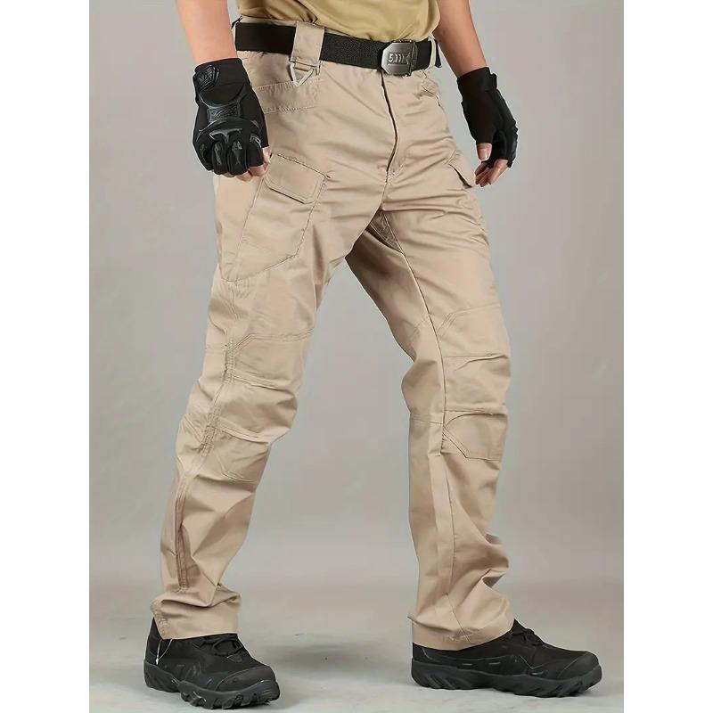 Мужские водоотталкивающие брюки карго S хаки
