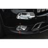 For Jeep Cherokee 2014-2018 Bright Chrome Front Fog Light Lamp Cover Trim 2PCS