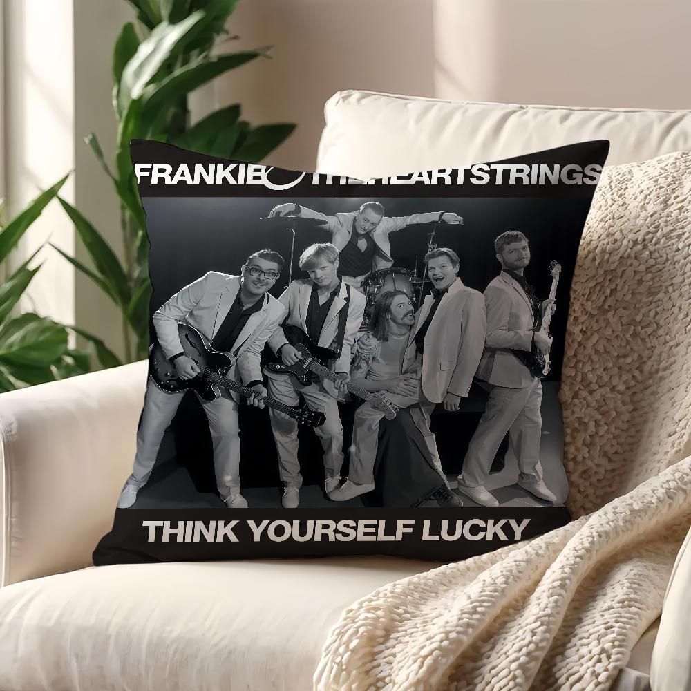 

Band F-Frankie The H-Heartstrings cushion cover For Pillow Printing Sofa Decoration Home Car Room Coffee Office NordicSimplicity 30cmx30cm