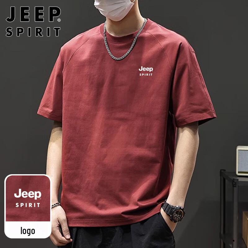 JEEP SPIRIT Men s Summer Loose Fit T-Shirt XL