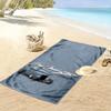 Classic Vintage Car Design A must-have beach towel for beach travel