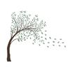 Tree Wall Decals Self Adhesive Removable PVC Wall Art Decor for Living Room Bedroom Sofa TV Background Classroom Home Decoration