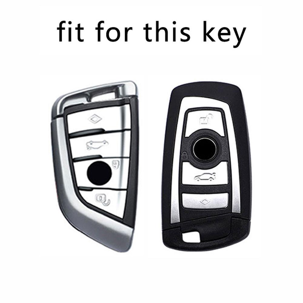 Car Key Case Cover for BMW 1 3 5 7 Series X1 X3 X4 X5F10 F15 F16 F20 F30 F18 F25 M3 M4 E34 TPU Remote Fob Protector Accessories