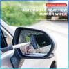 1PC Car Rearview Mirror Wiper Retractable Handheld Cleaning Brush For Volvo XC60 XC90 S60 S80 S40 V40 V60 V70 V50 XC70