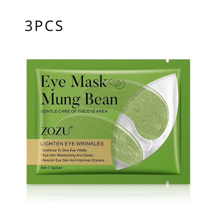 ZOZU Mung Bean Mud Eye Mask Lightens Eye Lines and Bags Eye Mask Patch