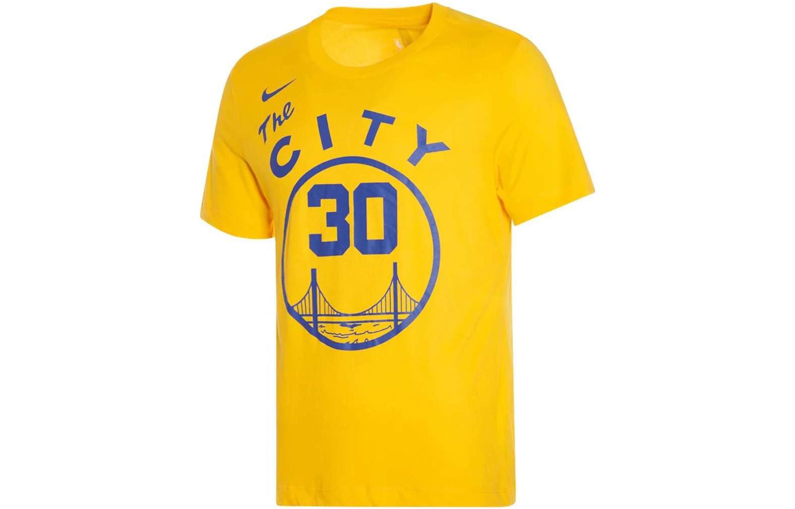 Nike x NBA T Shirt Men s Yellow AT2374-728 L
