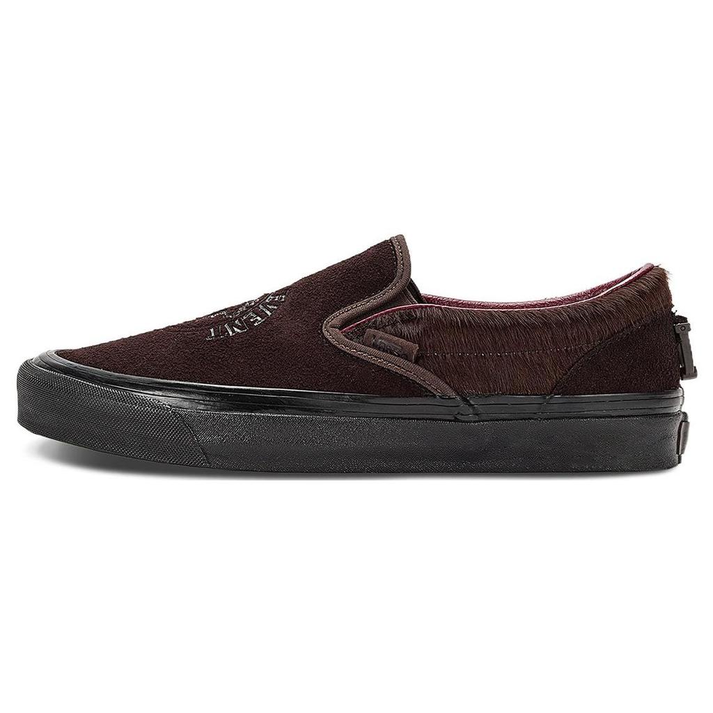 Vans Random Event X  Slip-On Low-Top Skate Shoes Unisex Sneakers Brown VN0A7Q58CGW