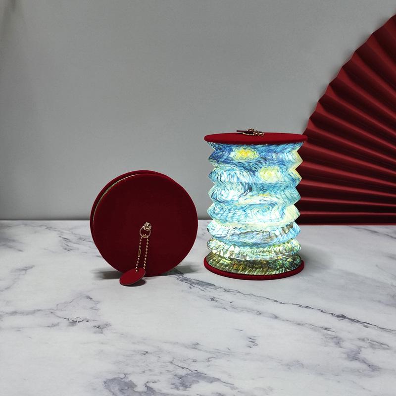 High-End Portable Foldable Book Light Lantern: The Perfect Creative Atmosphere Gift