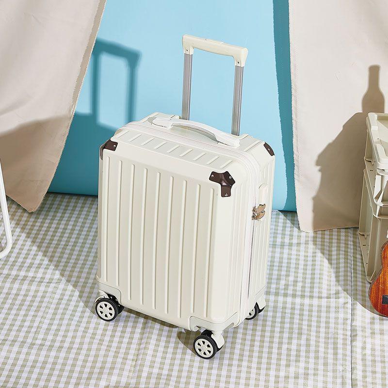 18-calowy bagaż podręczny do noszenia poziomo: Wytrzymała, Solidna Uniwersalna Walizka na Kółkach dla Małych Dzieci