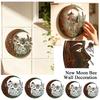 Moon and Wall Hanging Home Decor Ornament for Bedroom and Living Room