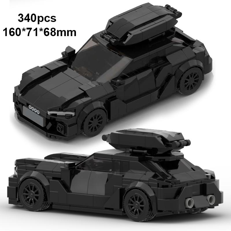 City Speed Sportbil Byggklossar Teknikbil Bil Carro Rennau Voiture Fordon MOC Utbildande Byggleksaker