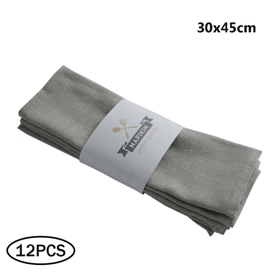 12 STUKS Polykatoen Stof Servetten, Wasbare en Herbruikbare Placemats, Duurzaam Kleurrijk Doek, voor Keuken Eetkamer Bruiloft Decoratie
