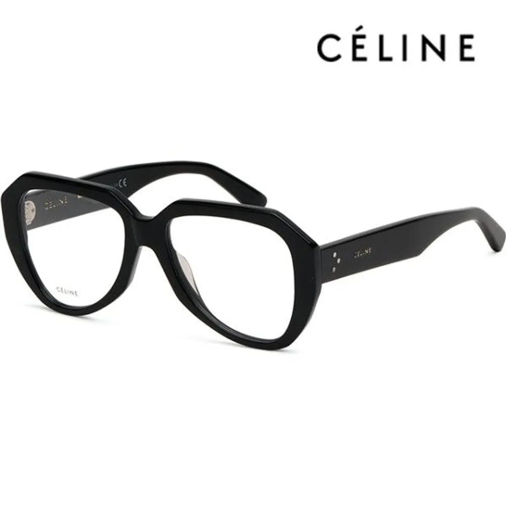

[Celine] Eyeglass Frame CL50016I 001 Aviator Black Horn-rimmed Fashion