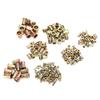 220pcs ColorPlated Zinc Rivet Nut Mixed M345681012 Insert Nutserts Assortment Kit