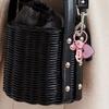 Creative DIY Heart Shaped Keychain With Glitter and Sturdy Acrylic Materials for Personalize Accessories