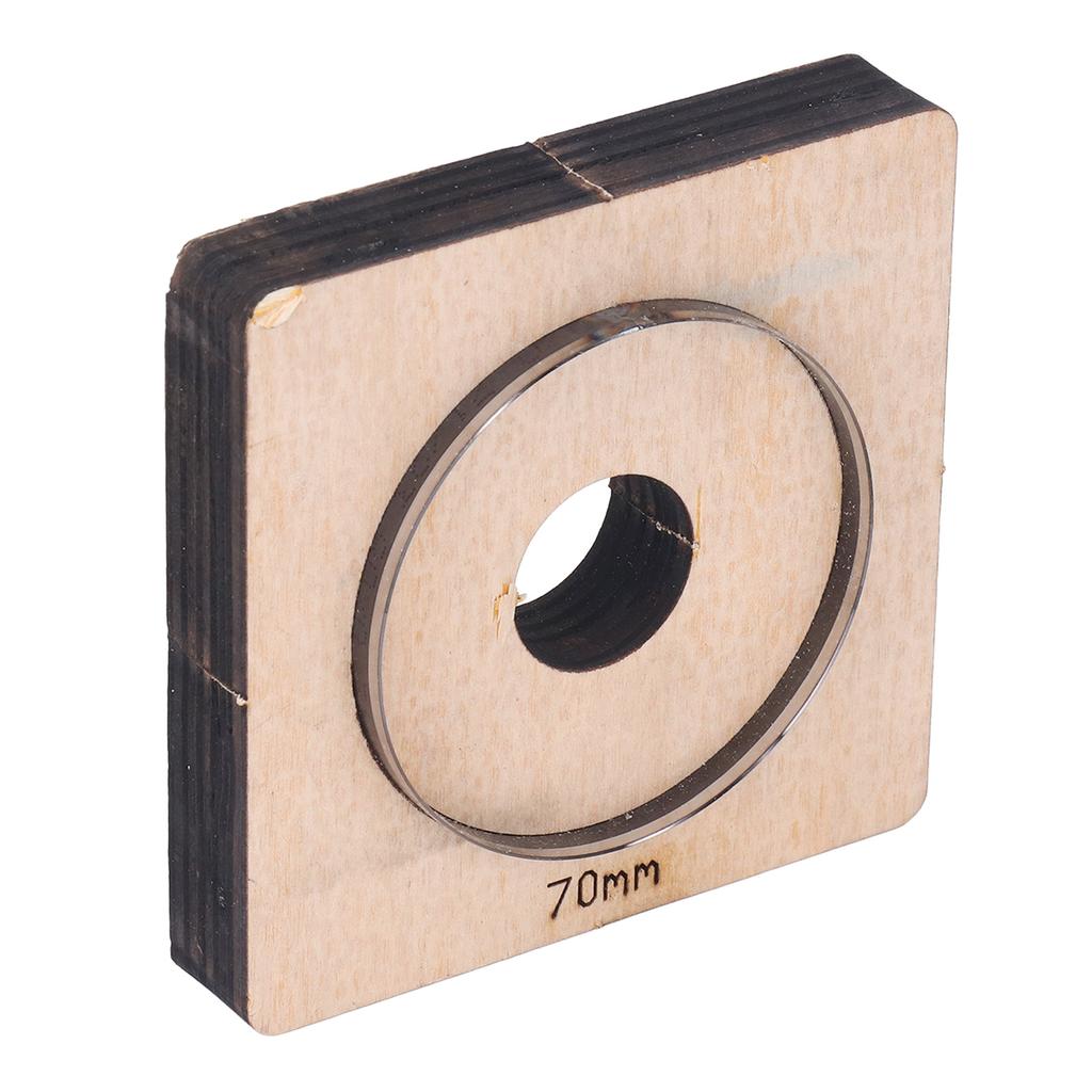 Skórzana Wykrojnik Okrągły Kształt Wykrawacz Ręczny Narzędzie do Rzemiosła Średnica 70mm do Papieru Gumy