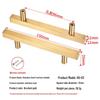 Modern Simple Stainless Steel Kitchen Cabinet & Wardrobe Handle for Doors and Drawers