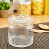 Otsuka Glass Potpourri Pot, Moss Terrarium, Salt Pot, Sugar Pot, Glass Jar with Lid, Storage Container, Canister, Large, Approximately 12cm Diameter x