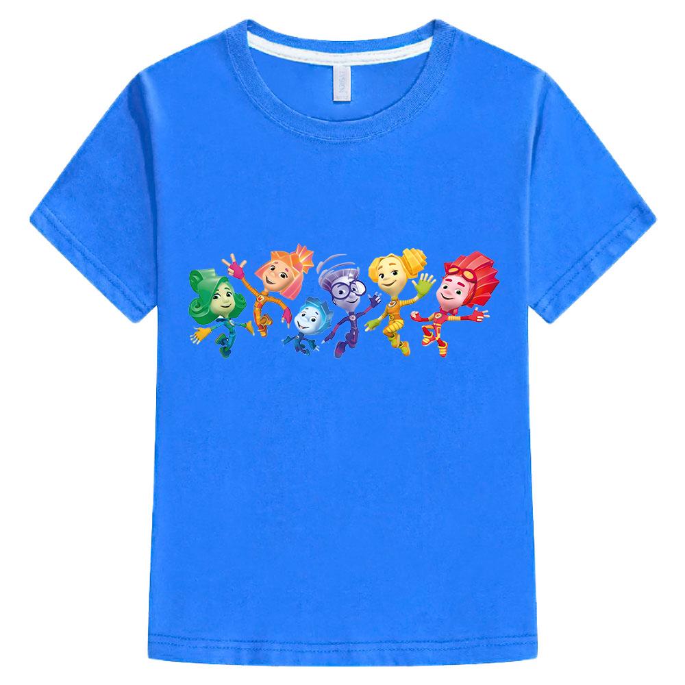 Children's Summer Boys and Girls Tops Cartoon Funny T-Shirt