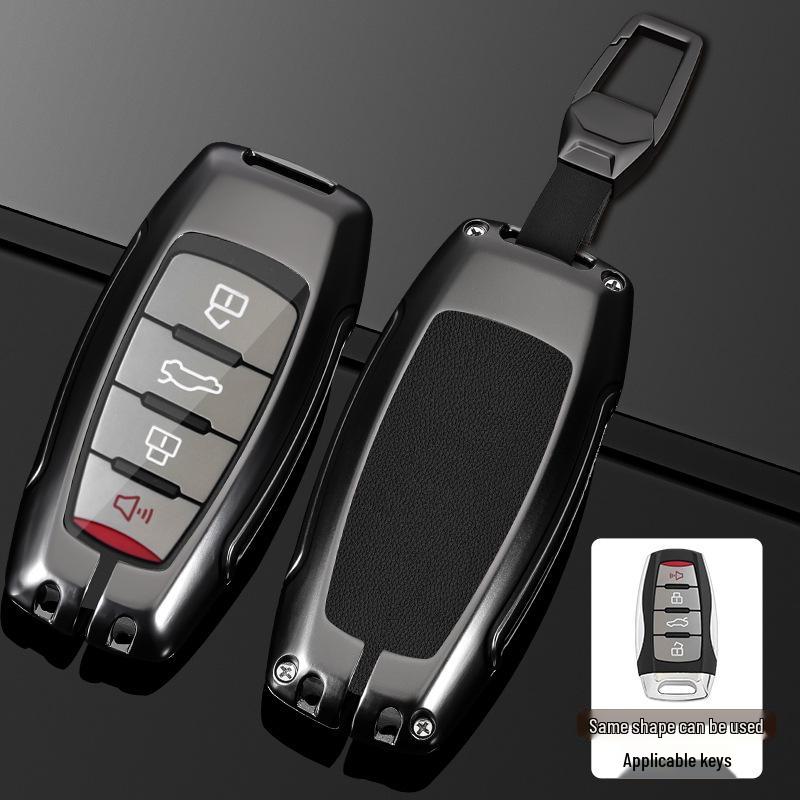 Great Wall Cannon Key Case: 2021/22 Models, King Kong Cannon Off-Road Pickup, Metal Snap Button for Men.