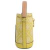 Tory Burch T Monogram Drawstring Embossed Leather Shoulder Tote Bag Women Bags Palm-Yellow 88155-733