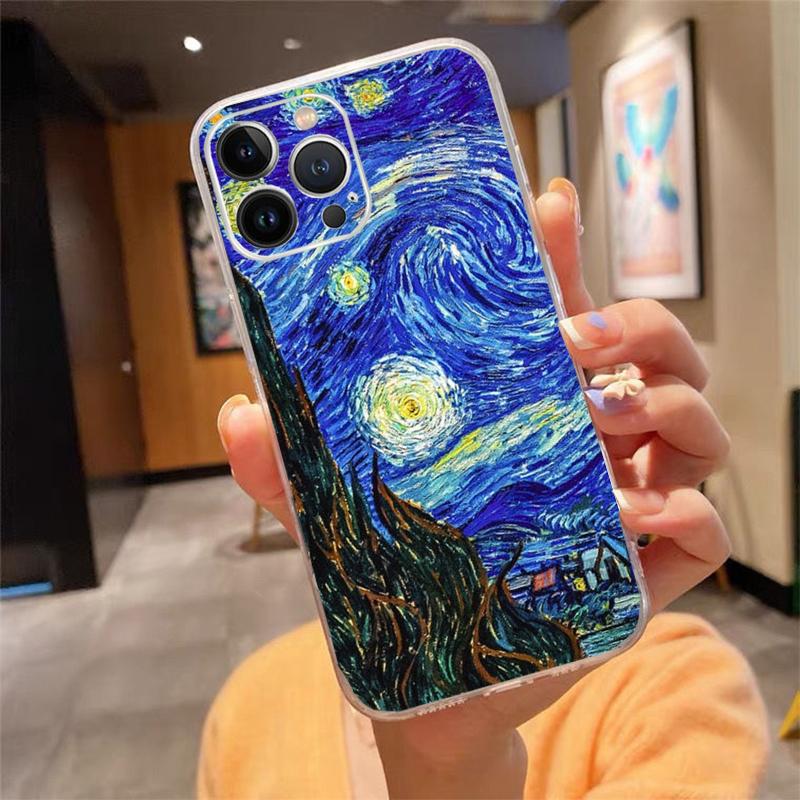 

Phone Case For iphone 17 Air 17 Pro Max 16 15 14 13 Pro Max 15 16 Pro 15Plus Van Gogh Painting Art iphone 13