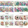6PCS DIY Diamond Painting Greeting Card Set Diamond Art Greeting Cards for Birthdays Thanksgiving & Special Occasion