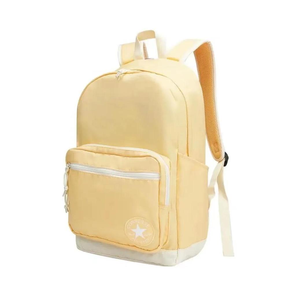 Converse Straight Edge Polyester Backpack Unisex Yellow (Unisex) Backpacks 10020533 A07