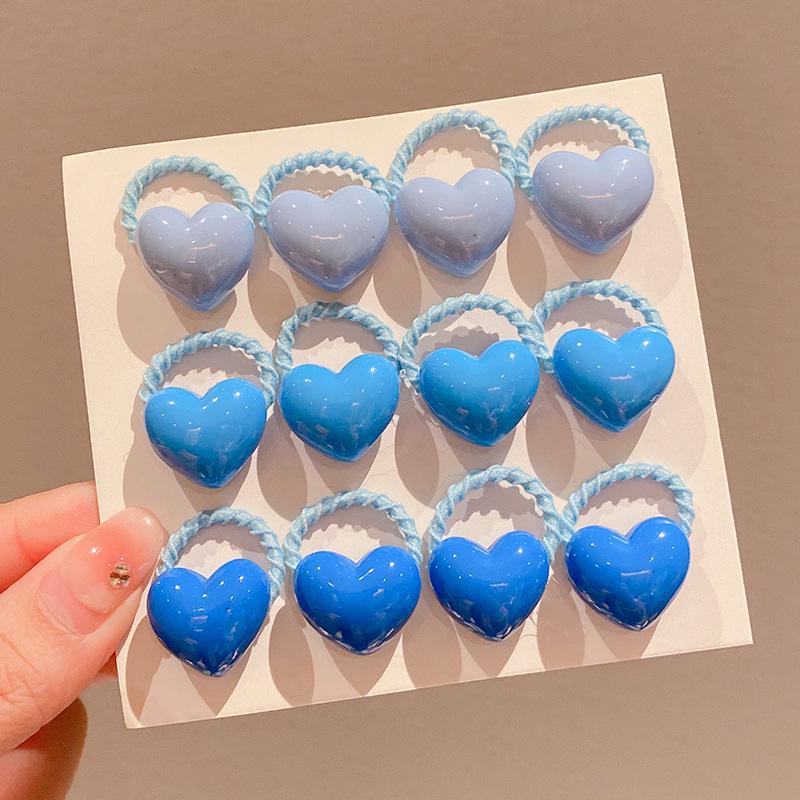 2024 Kid-Friendly Hair Accessories Set - Elastic Cartoon Hair Ties & Ropes for Girls, No-Pain Design