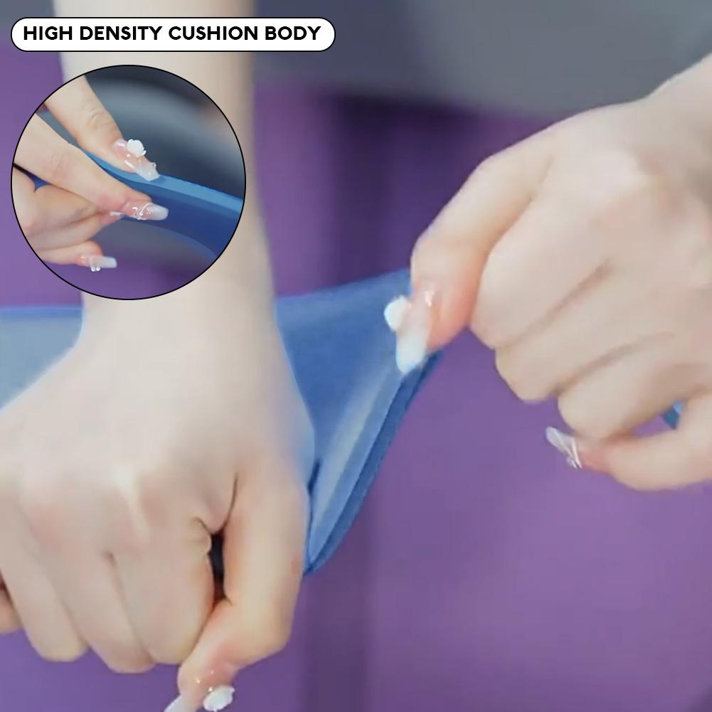 2Pcs Soft TPE Yoga Knee Pad Support Protective Pad Cushion Pad For Elbow Leg Arm Balance Exercise Fitness Workout Yoga Mat