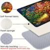 1Pcs Anti Fatigue Kitchen Rugs,Artistic Life TreePrint Waterproof Non-Slip Thick Cushioned Kitchen Mat Heavy Duty Comfort Standing Mat for Kitchen