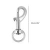 10pcs Zinc Alloy Dog Hook DIY Keychain Clasps for Bags and Luggage Durable Metal Buckles for Backpacks and Suitcases