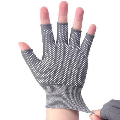 Bicolor Summer  Gloves Half Finger Anti-Slip Anti-sweat Bicycle Hand Gloves Men Women Breathable Road Bike Riding Sports Gloves
