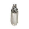 Handmade Shoulder Tassel Epaulet Long Chain Brooch Shoulder Epaulettes  Clothing Accessories