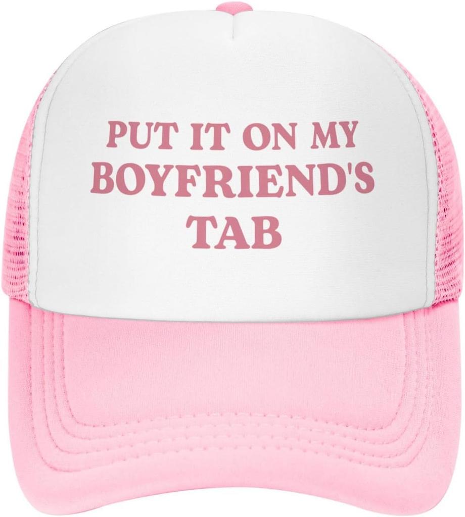 Funny Trucker Hats for Women Hot Pink Funny Gag Baseball Cap for Girls Women Men Hat